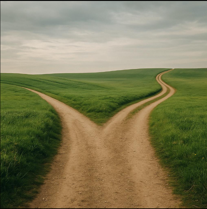 two roads diverged