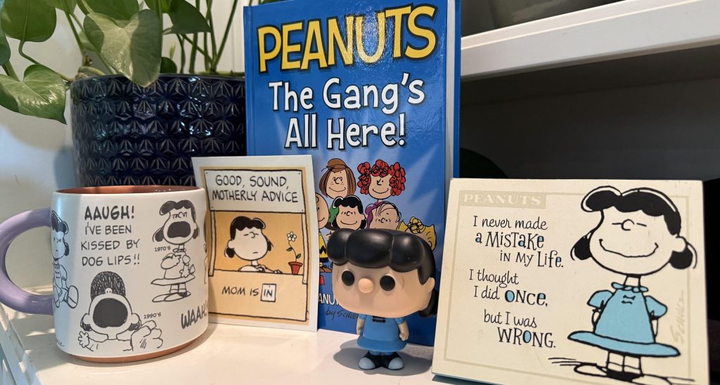 A Collection of Lucy Merchandise